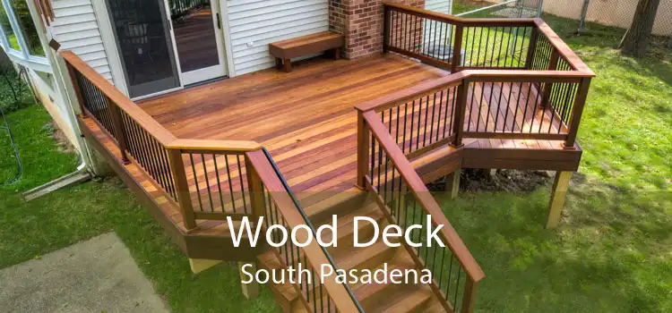 Wood Deck South Pasadena