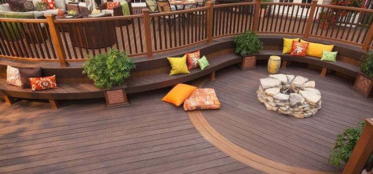 Gray TREX Decking in South Pasadena, CA