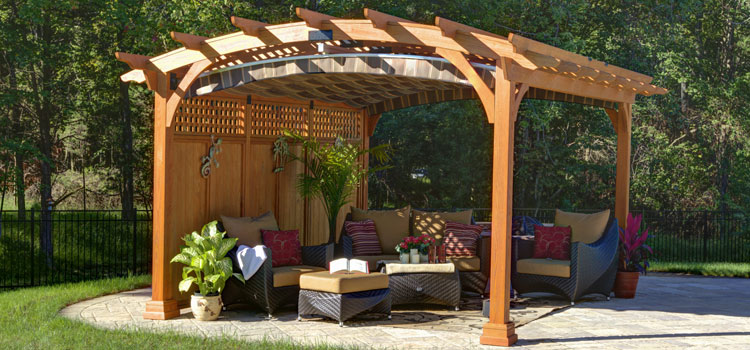 Modern Wood Pergola Installation in South Pasadena, CA