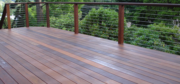 Installing IPE Decking in South Pasadena, CA